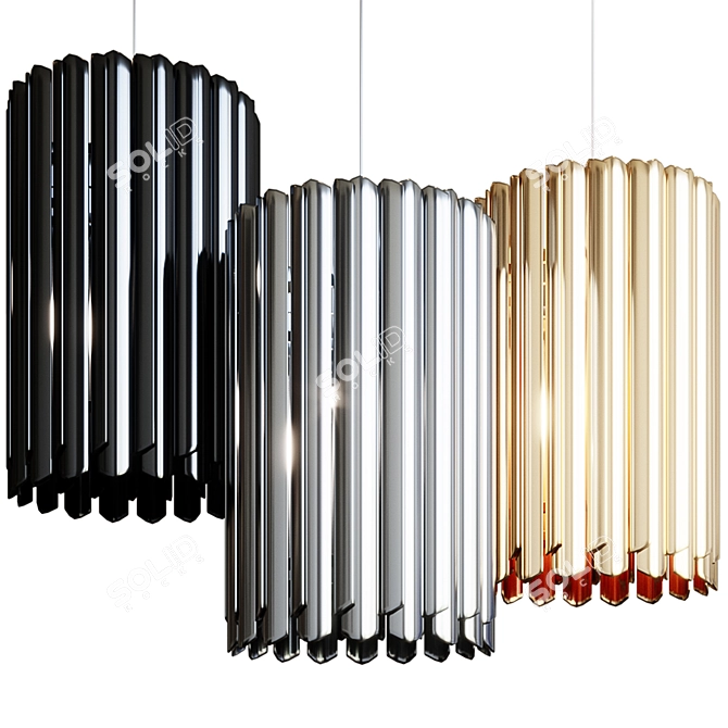 Wooddi Group Harmony Pendant Lamp 3D model image 1