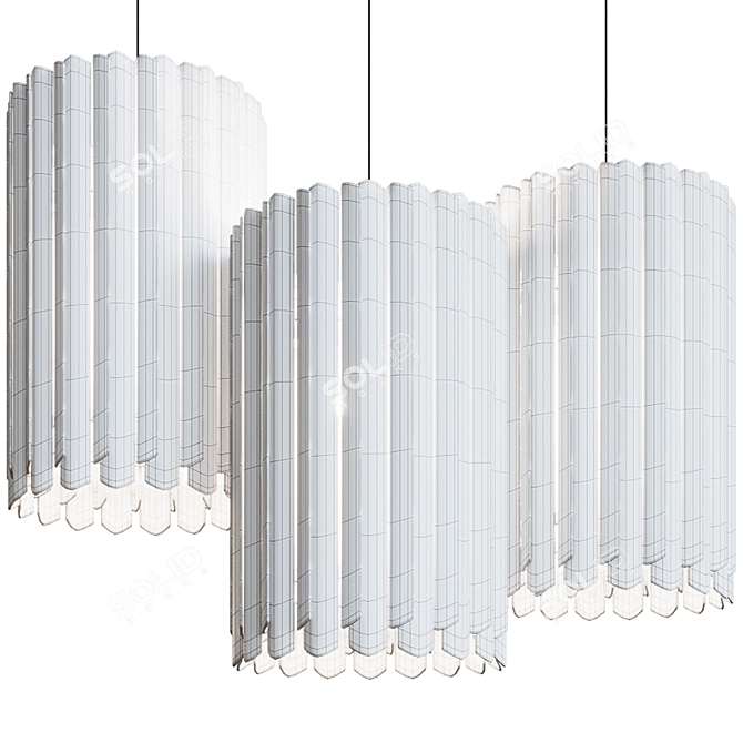 Wooddi Group Harmony Pendant Lamp 3D model image 2