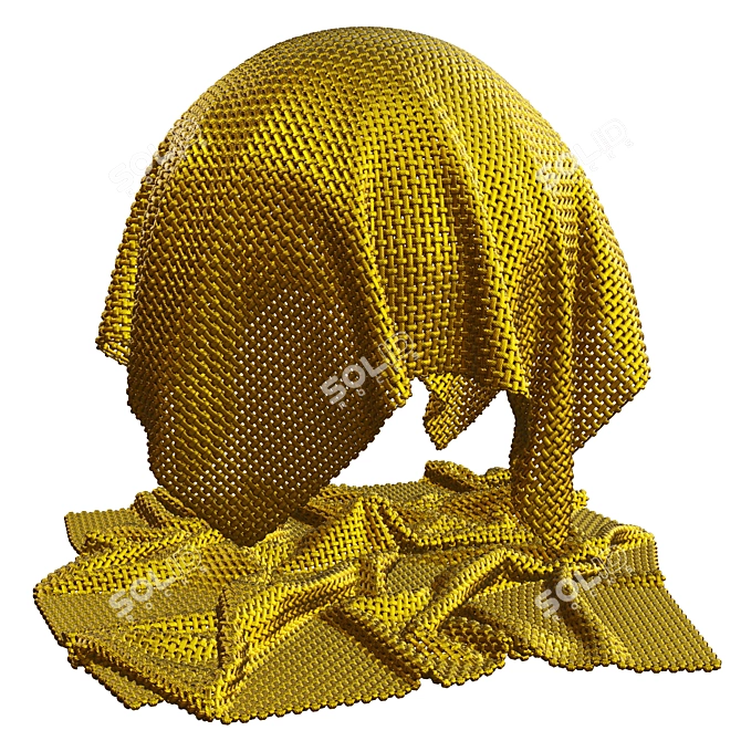 Weave Metallic Covering Set | 4K 3D model image 4