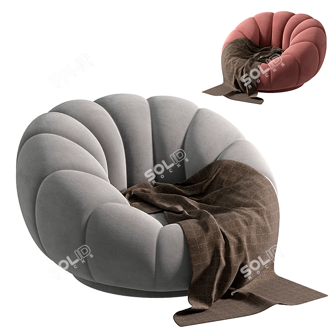 Sleek 2015 Operose Chair 3D model image 1