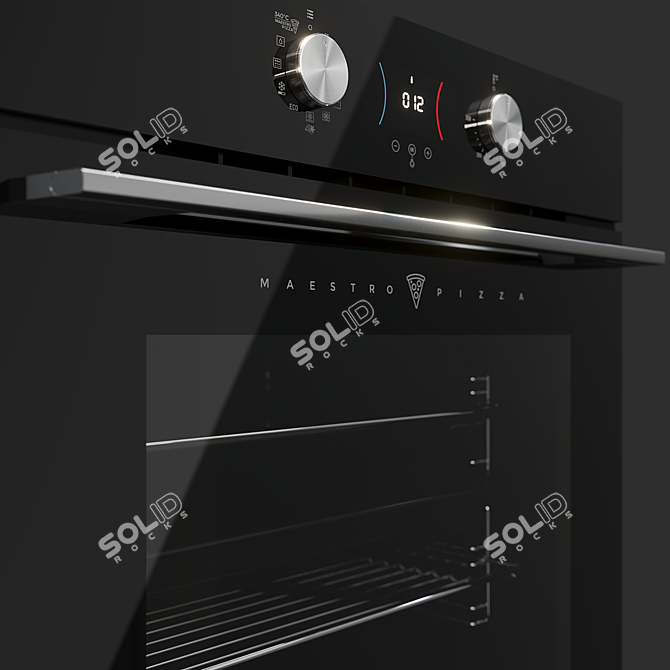 Teka HLB 8510P Electric Oven 3D model image 2