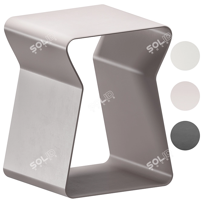 Modern Kito Side Table 3D model image 4