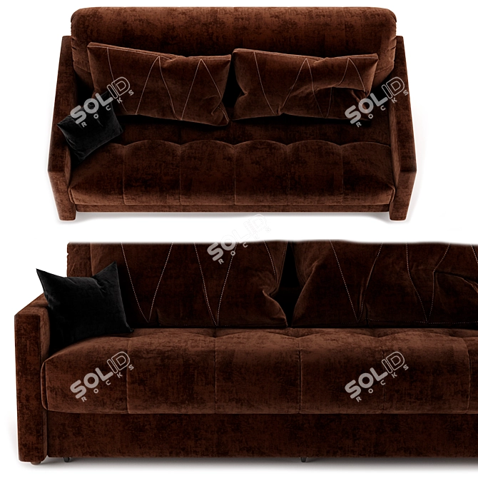 Vintage Furniture Collection-3D Model 3D model image 2