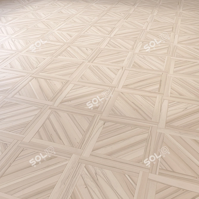 Premium 3D Wood Floor Model 3D model image 5