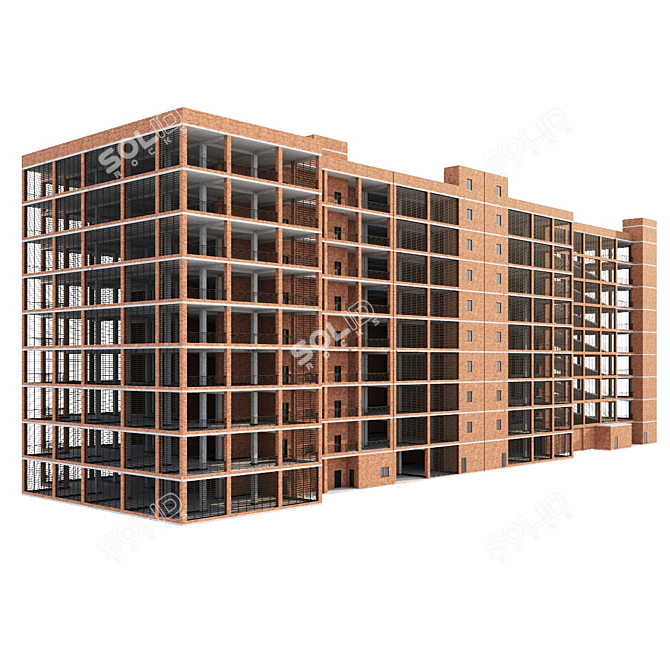 Multi-Level Parking Solution 3D model image 1