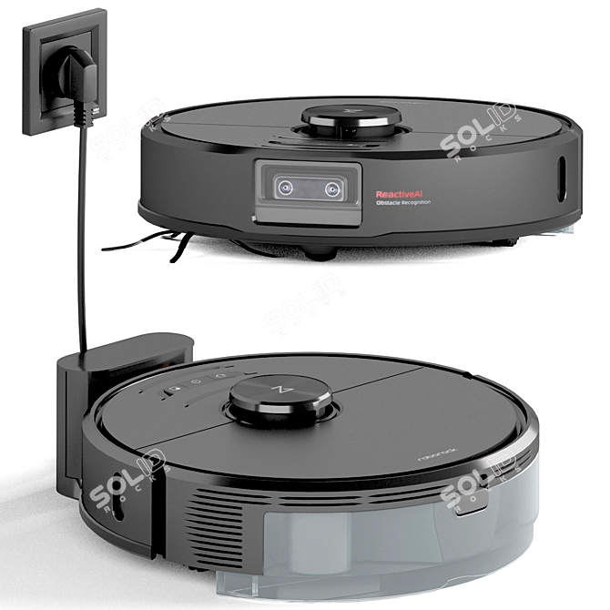  Roborock S6 MaxV Smart Vacuum 3D model image 1