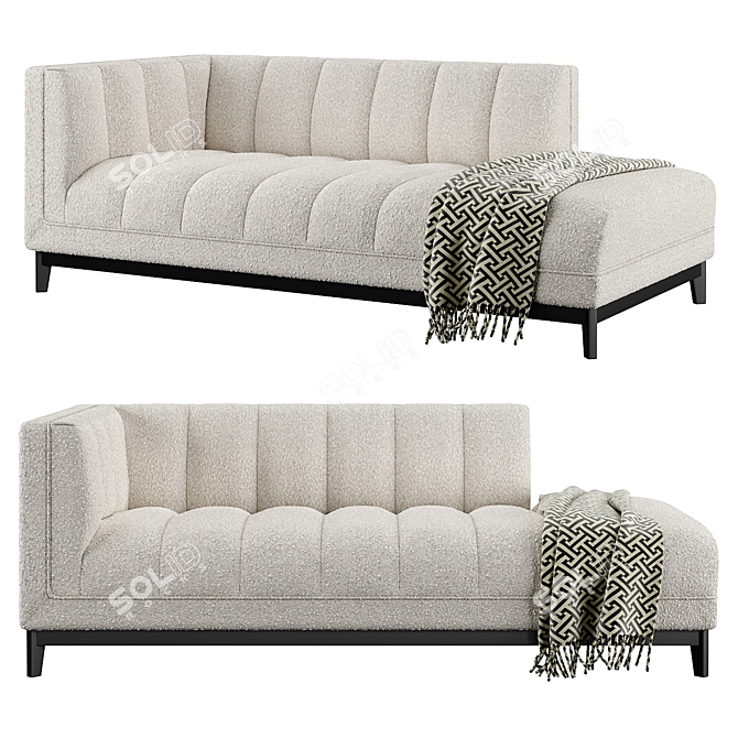 Eichholtz Ditmar Lounge Sofa 3D model image 1