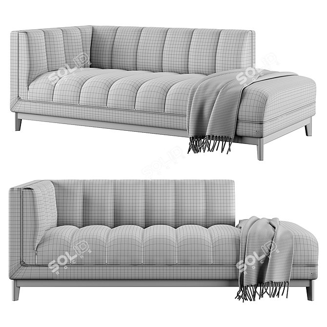 Eichholtz Ditmar Lounge Sofa 3D model image 5