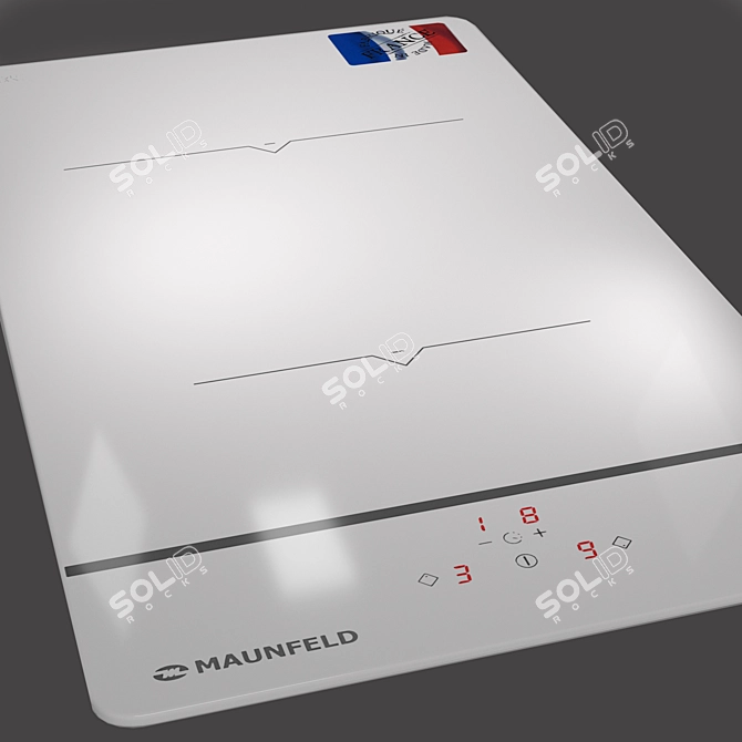 Maunfeld Cooktop Set Variety 3D model image 6