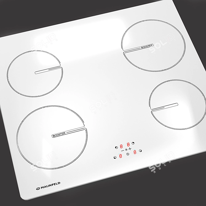 Maunfeld Cooktop Set Variety 3D model image 8