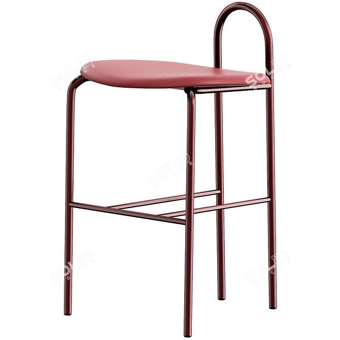 Elegant Michelle SP01 Accent Table 3D model image 1