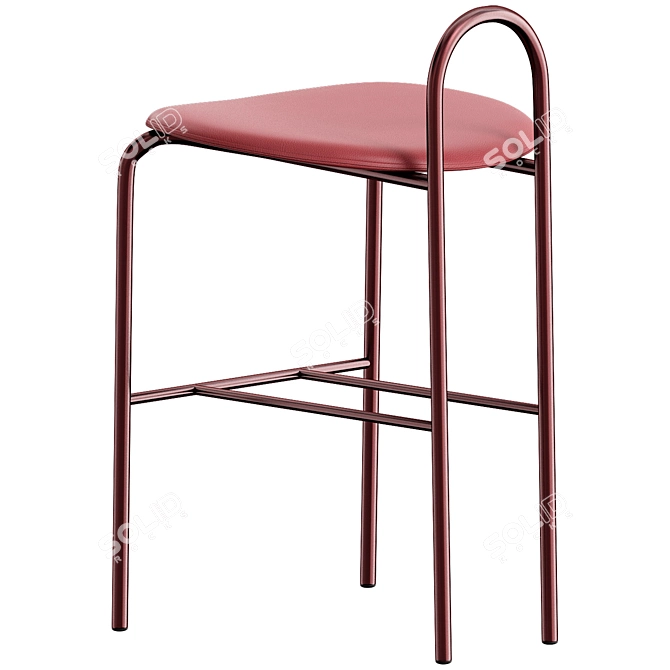 Elegant Michelle SP01 Accent Table 3D model image 3