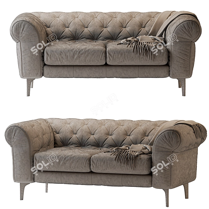 Natuzzi Italia ORFEO 2015 Sofa 3D model image 7