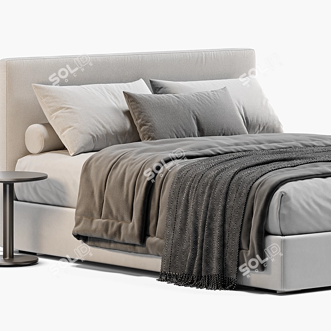 Lema CAMILLE 3D Bed Model 3D model image 2