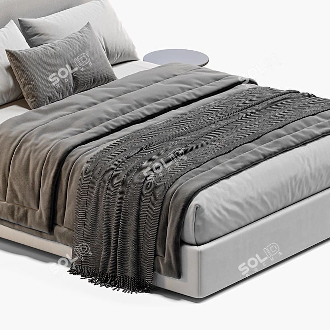 Lema CAMILLE 3D Bed Model 3D model image 3