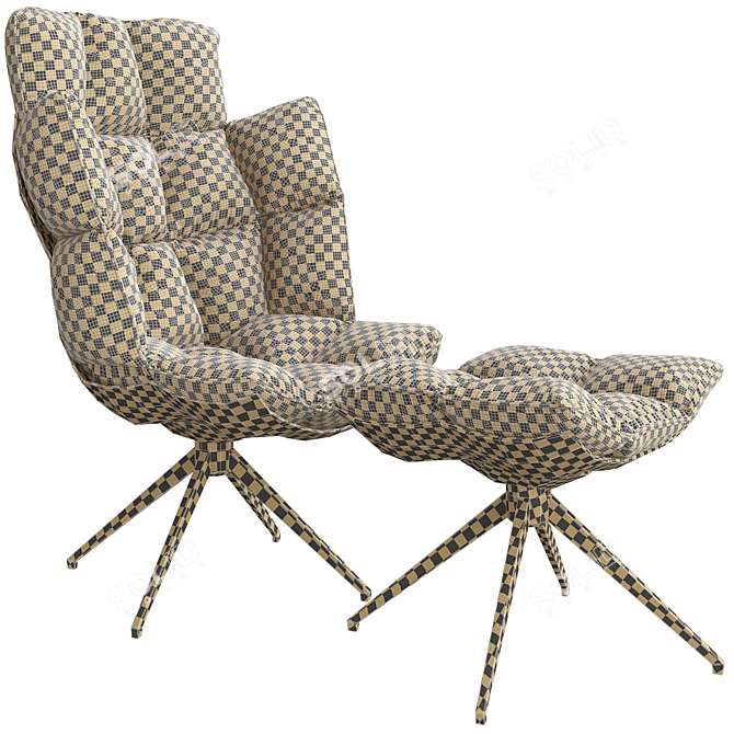 Husk Outdoor 3D Model Kit 3D model image 2