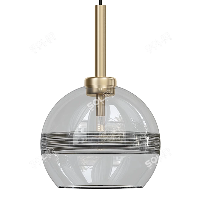 Modern Minimalist Design Lamp 3D model image 1