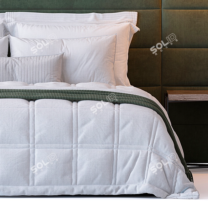 Modena Bed by Restoration Hardware 3D model image 3