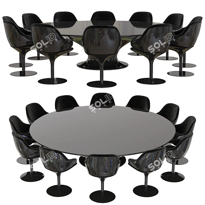 Realistic 3D Model Set 3D model image 2