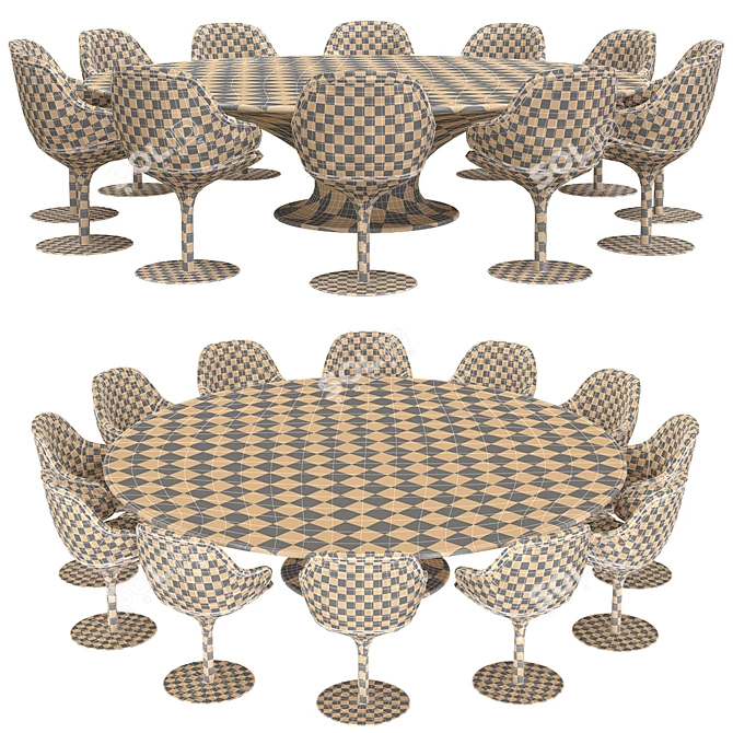 Realistic 3D Model Set 3D model image 5