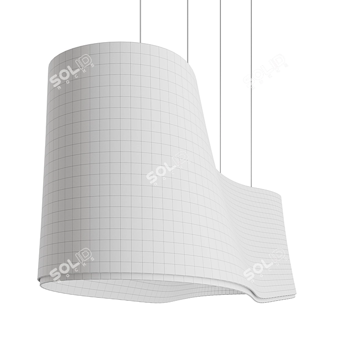 Lzf New Wave Pendant Light 3D model image 5