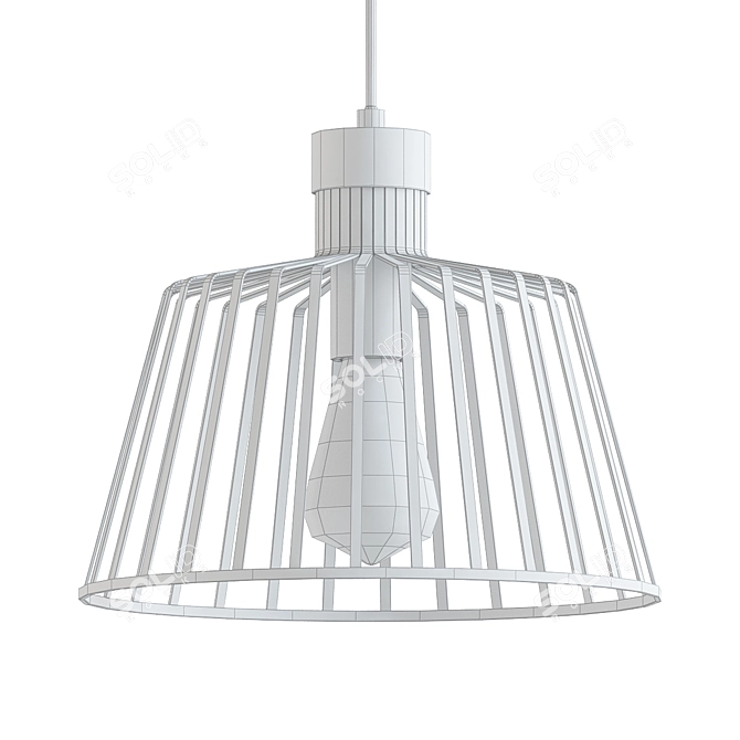 Villegas Geometric Pendant Light 3D model image 2