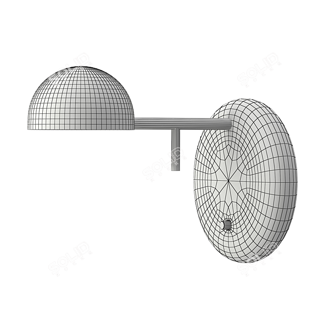 Modern Wall Light Pin Collection 3D model image 3