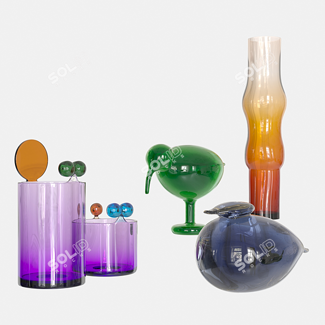 Toikka Decor Collection: Playful Imagination 3D model image 1