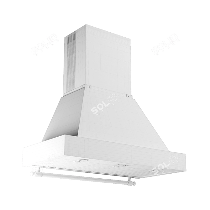 Bertazzoni Heritage Wall Mount Hood 3D model image 4