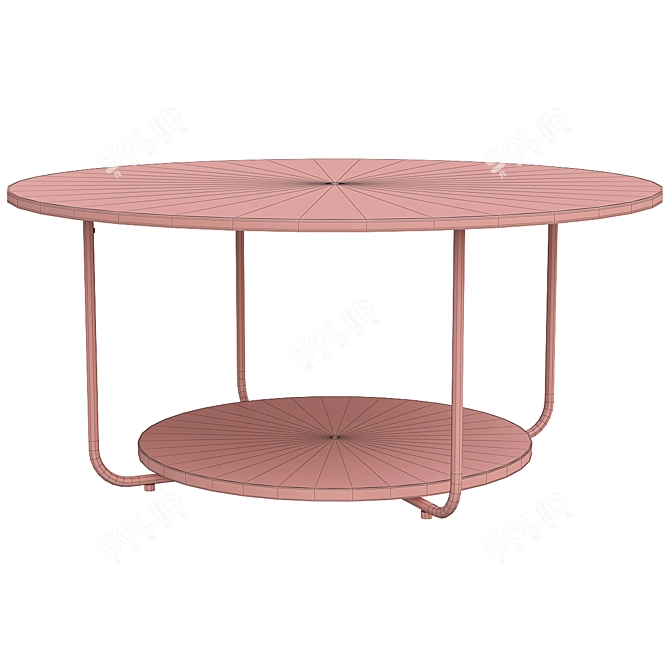 Sleek Moricio Coffee Table 3D model image 2