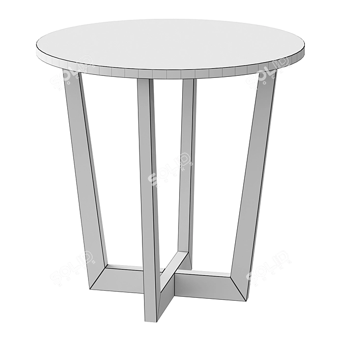 Modern Coffee Table BROK 3D model image 2