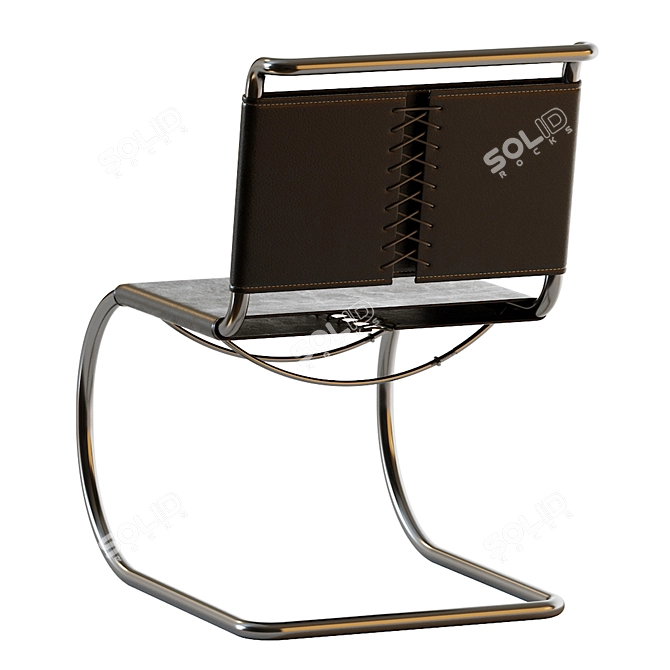 Modern Thonet S553 Chair Design 3D model image 4