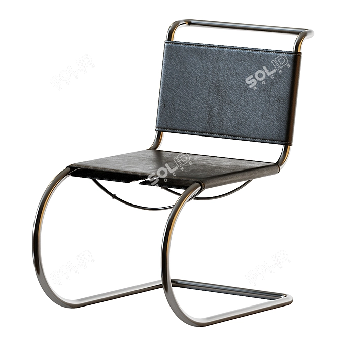 Modern Thonet S553 Chair Design 3D model image 7