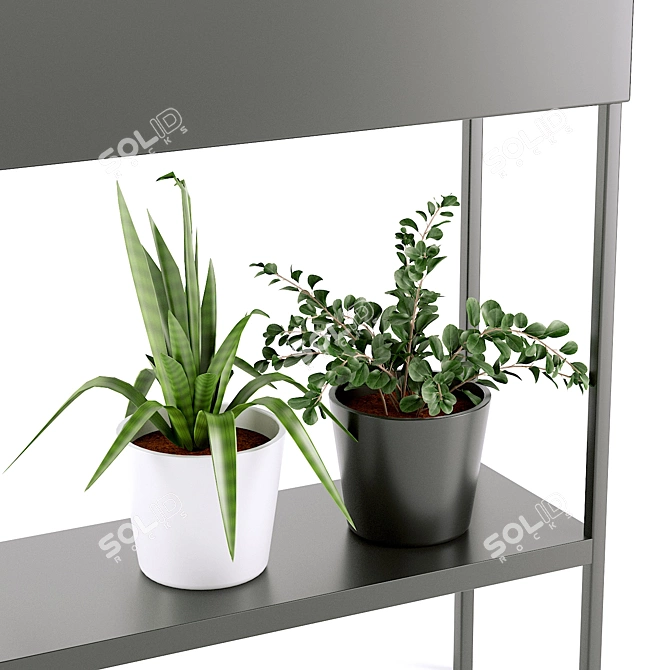 Consuela Console Stand for Flowers 3D model image 6