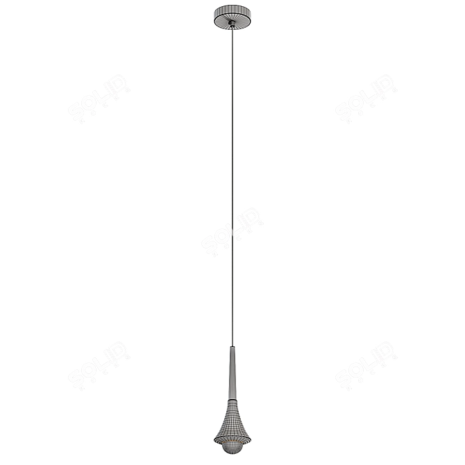Modern Pendant Lamp Model 3D model image 5