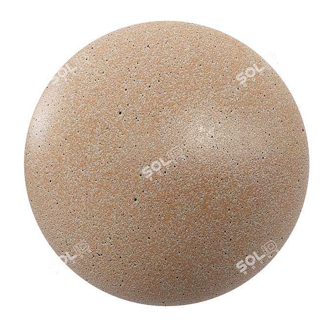 PBR Seamless Concrete Texture Pack 3D model image 1