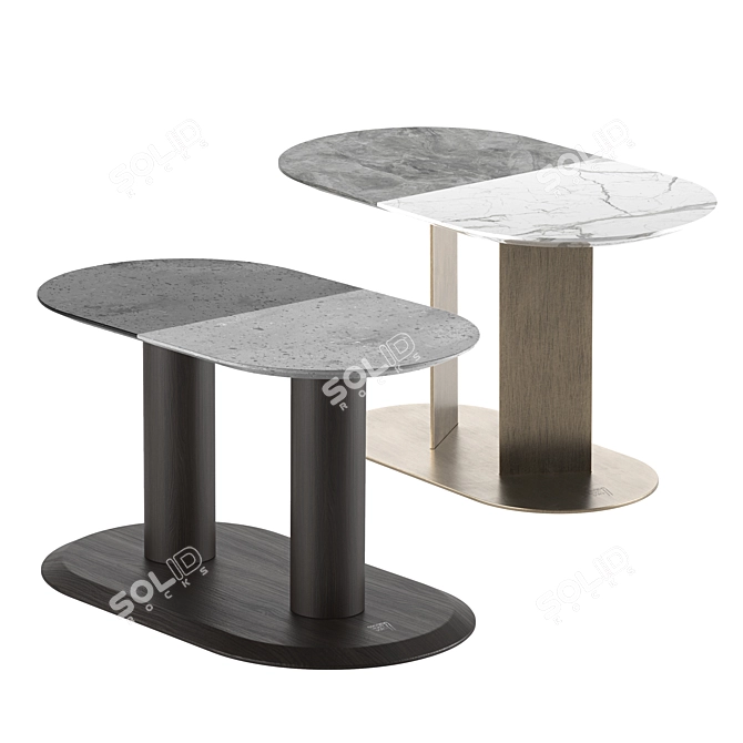 Modern Konstantin Coffee Table Design 3D model image 1