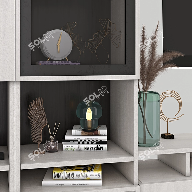 Ivet Living Room Wall Unit 3D model image 3