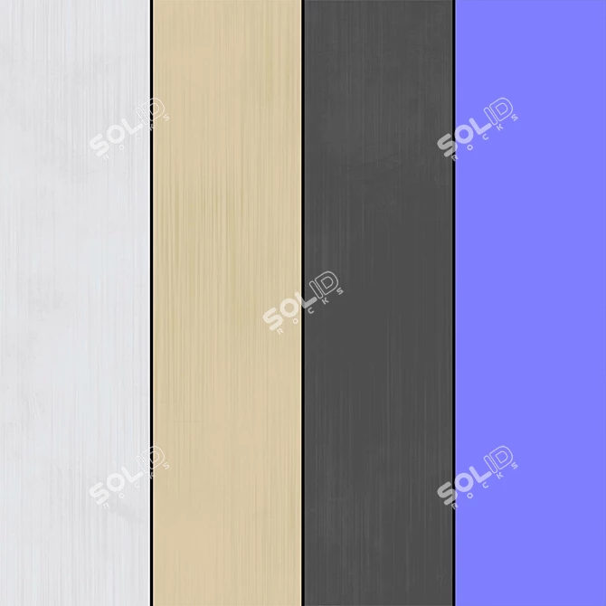 Brush Metal Doors & Handles 3D model image 9