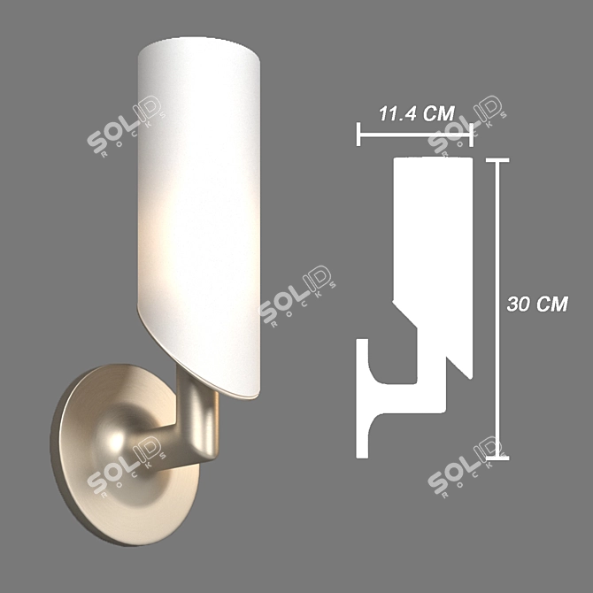 Brizo Wall Mount Lights Collection 3D model image 5