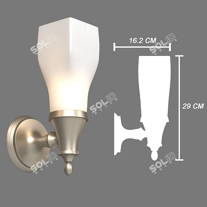 Brizo Wall Mount Lights Collection 3D model image 6