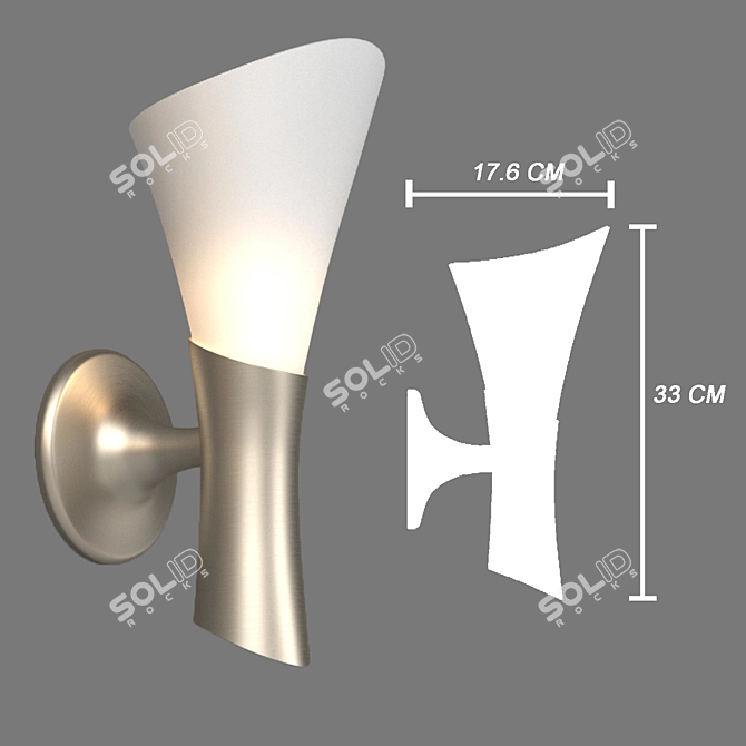 Brizo Wall Mount Lights Collection 3D model image 7