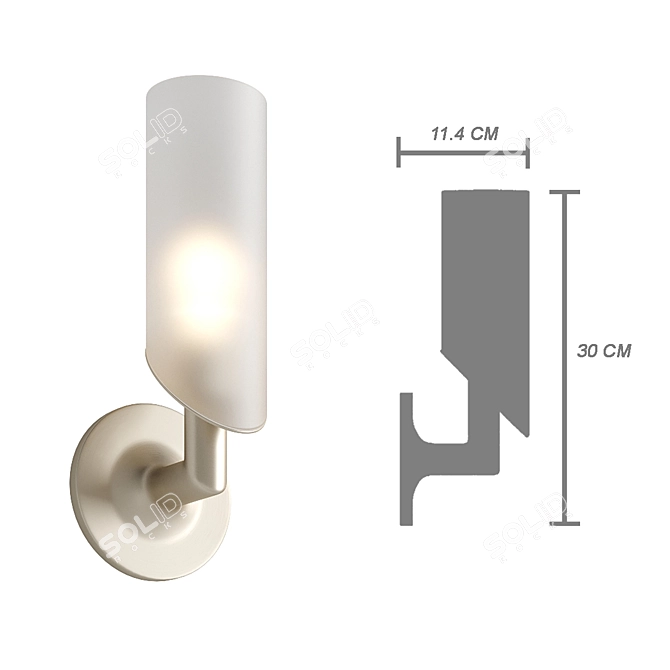 Brizo Wall Mount Lights Collection 3D model image 13