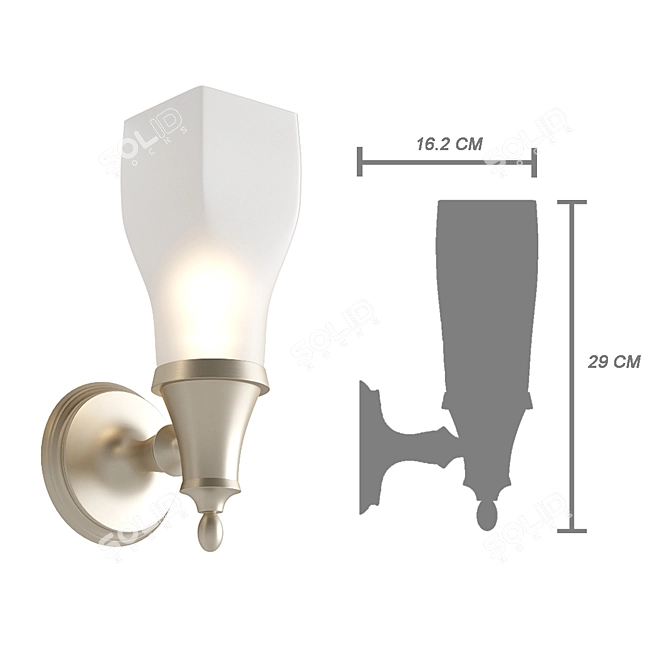 Brizo Wall Mount Lights Collection 3D model image 14