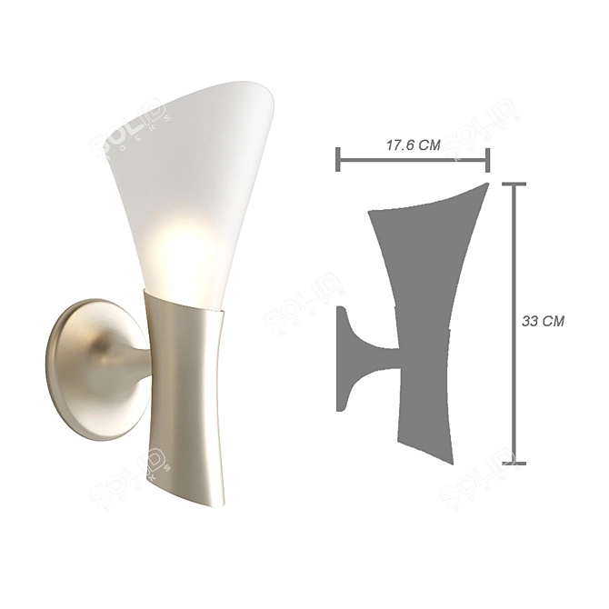 Brizo Wall Mount Lights Collection 3D model image 15