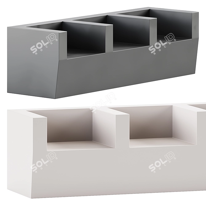 Cridea Pixel 2 Outdoor Sofa 3D model image 1