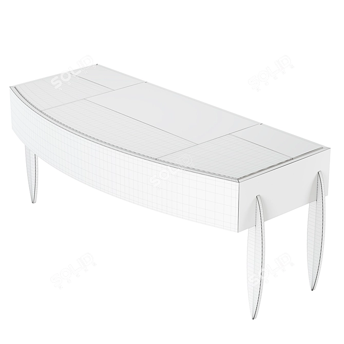 Modern Classic Desk Fashion Affair 3D model image 5