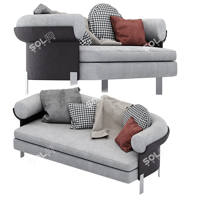 Modern Minotti Mattia Sofa 3D 3D model image 3