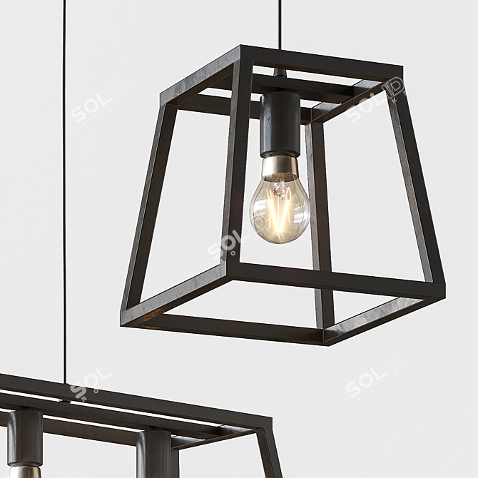 Modern Pendant Lighting Fixtures 3D model image 2