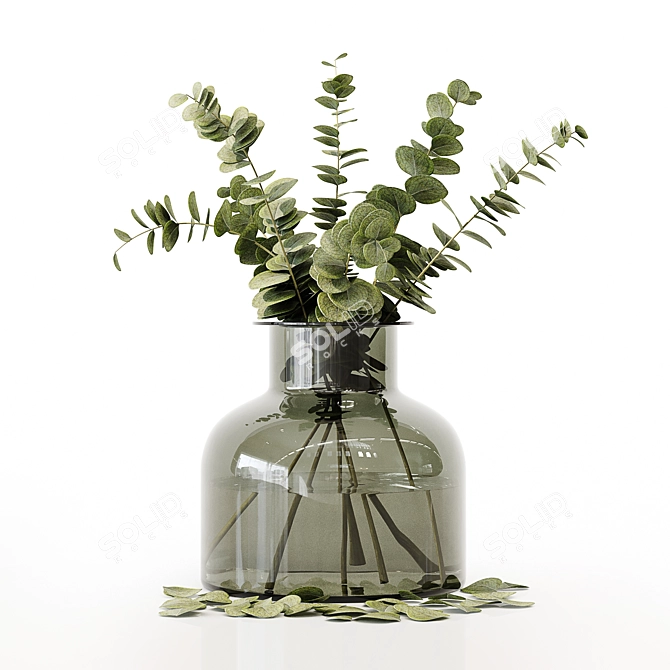 Premium Indoor Plant 3D Model 3D model image 3